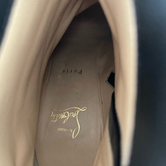 Christian Louboutin So Kate Booty 85 Leopard Heel Bootie EU 40.5 - Picture 9 of 13